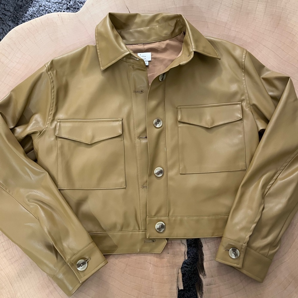 Women’s Faux Leather Jacket